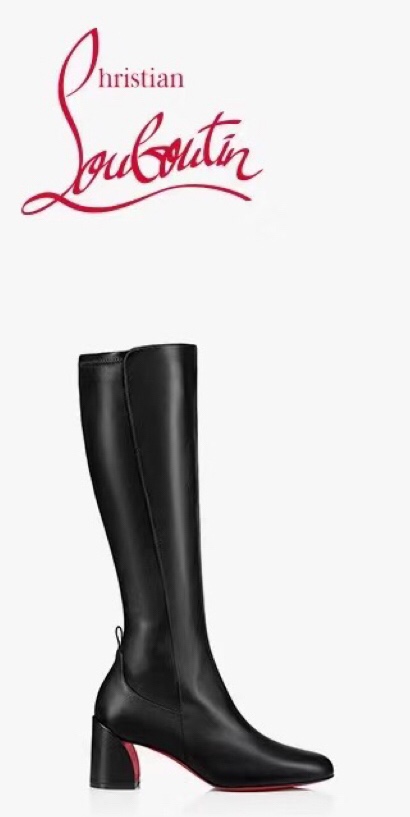 NO:100399,High-end customized autumn and winter boot series!  H5.5Cm, size 35-42. Leather big sole, 1280, X4021-4 black cowhide, black elastic leather. Official website picture Standard European code Reference: X4021-4 Color: black Material: cowhide Lining: shee leather Heel height: 5.5Cm Sole:leather sole Size: EUR 35-42 (US 4-11): 1280,,christian louboutin,boots,cowhide,Leather soles19860909高端订制 秋冬靴系列！ H5.5Cm,尺码35-42码.真皮大底,1280,X4021－4黑牛皮,黑色弹力皮.官网图 标准欧码 Reference:X4021－4 Color:black Material:cowhide Lining:shee leather Heel heigh:5.5Cm Sole:leather sole Size:EUR 35－42（US 4一11) :1280,,christian louboutin,boots,cowhide,Leather soles,Women's Shoes