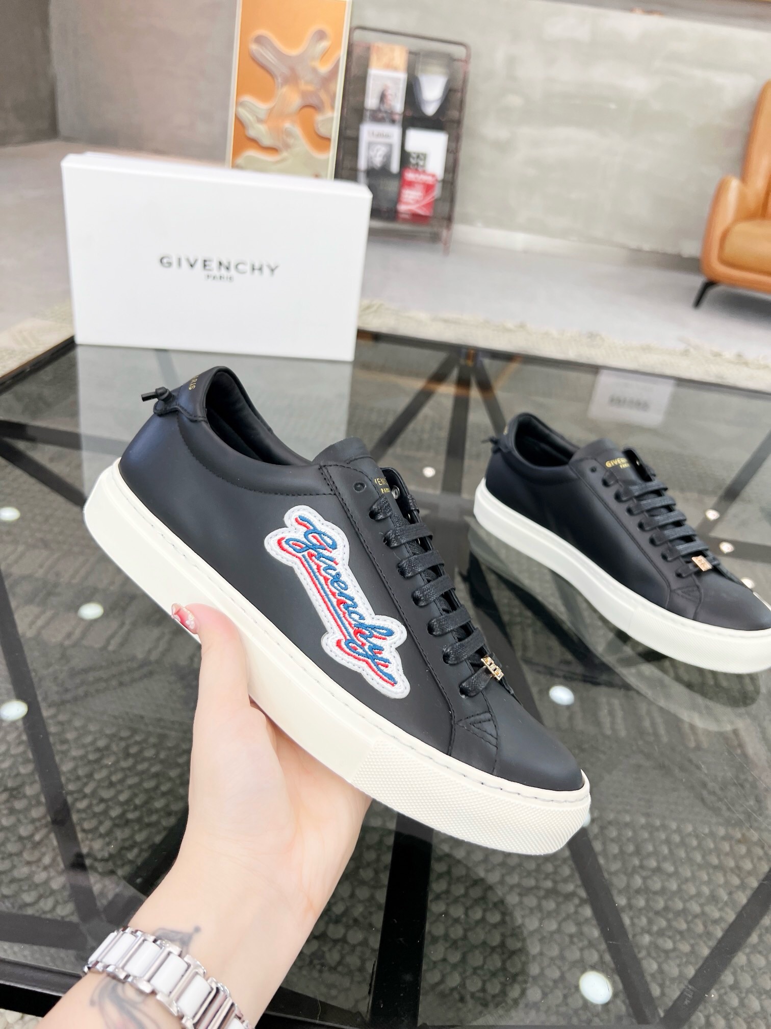 Givenchy Haute Couture Classic Luxury Leather Shoe Loafer Shoes Ref 5