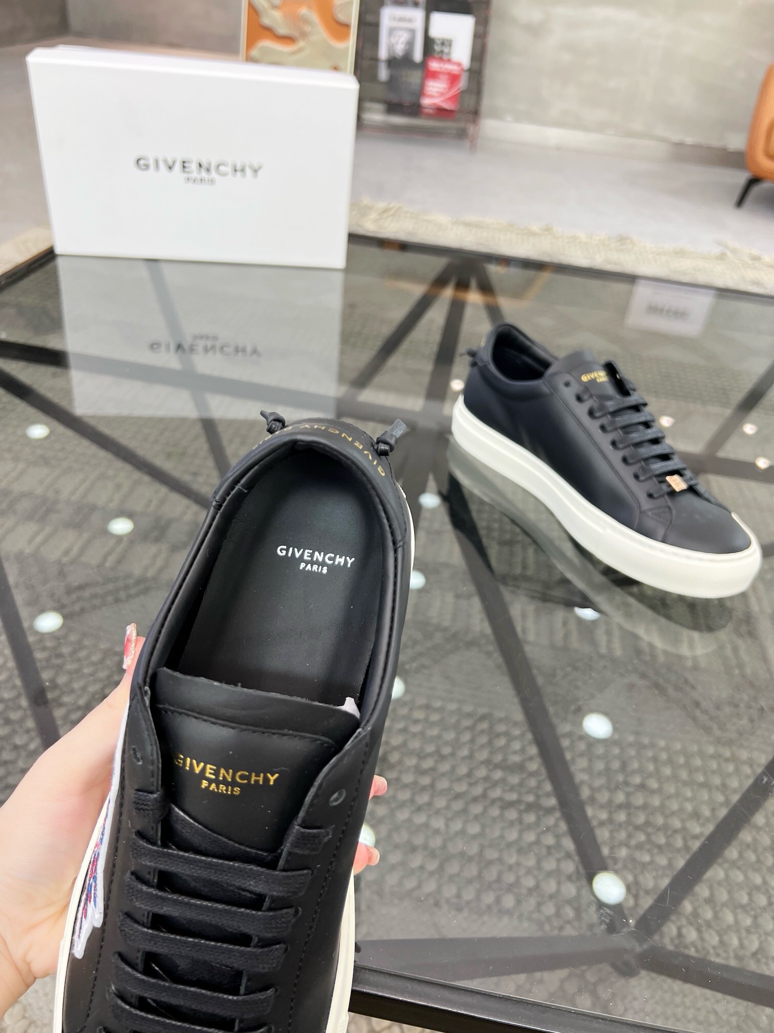 Givenchy Haute Couture Classic Luxury Leather Shoe Loafer Shoes Ref 7