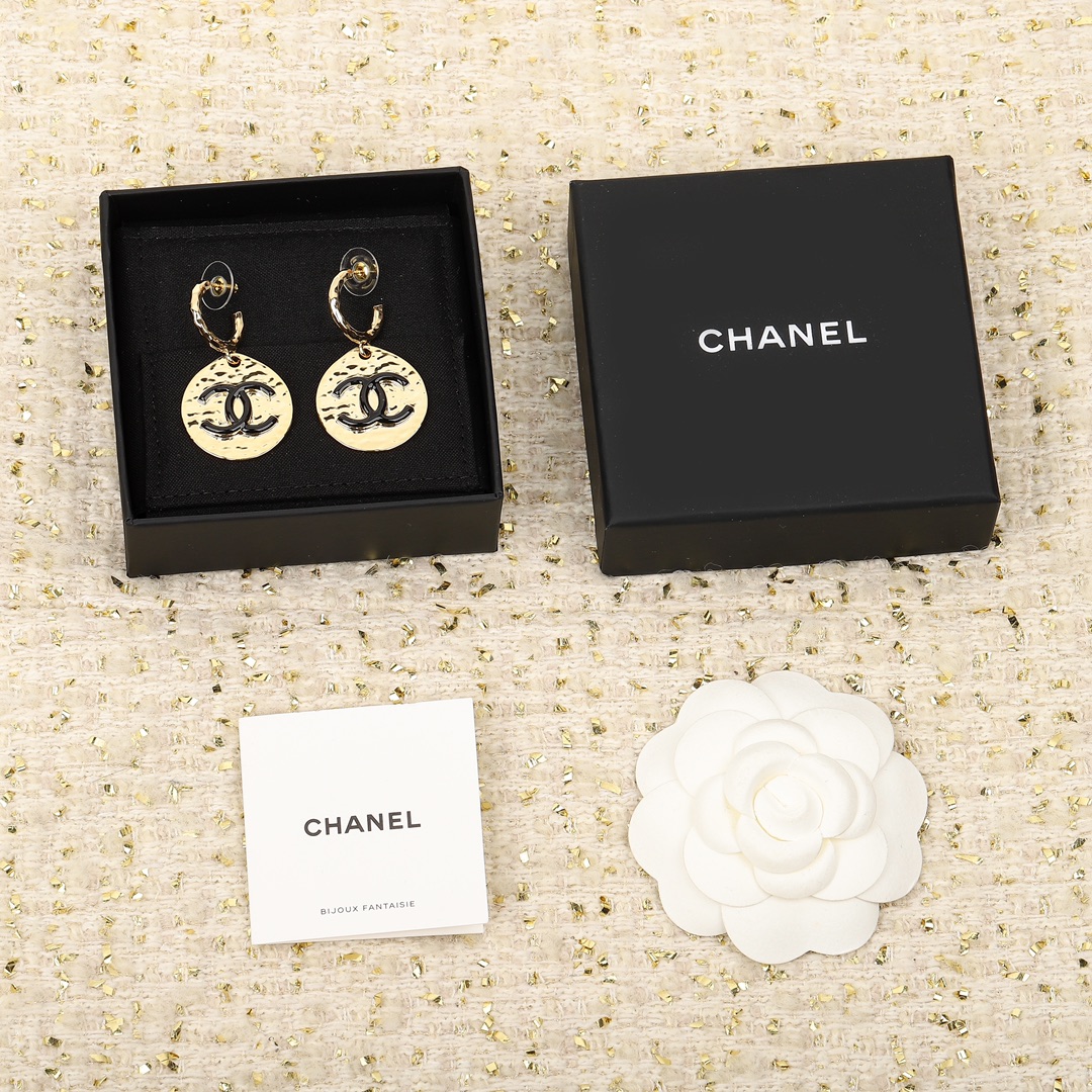 Chanel Diseñador
 Joyas Pendiente Vintage