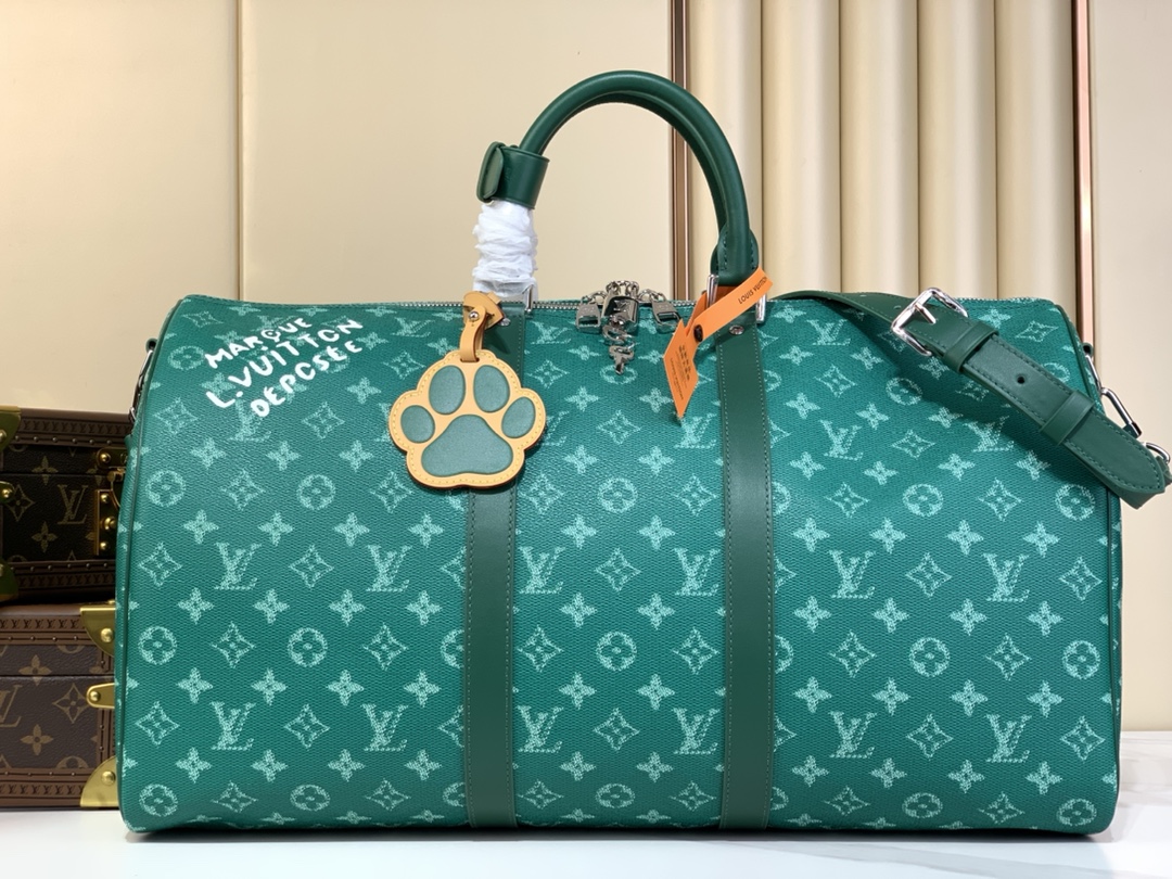 Louis Vuitton Borse da Viaggio Verde Collezione Primavera Fashion M41416