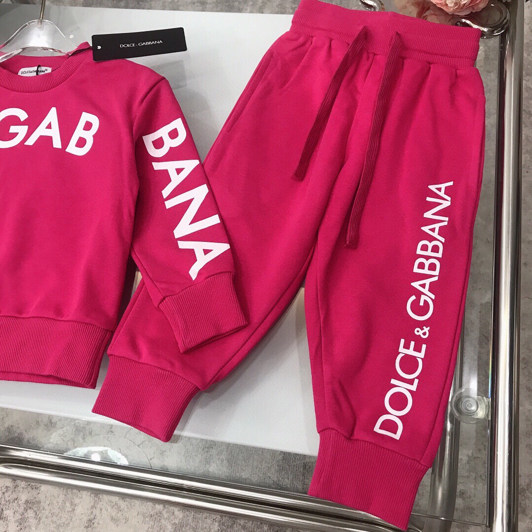 “DOLCE & GABBANA DG Suit: Classic Logo Letter-Printing Cotton Fabric Fashion Series” - 图片 6