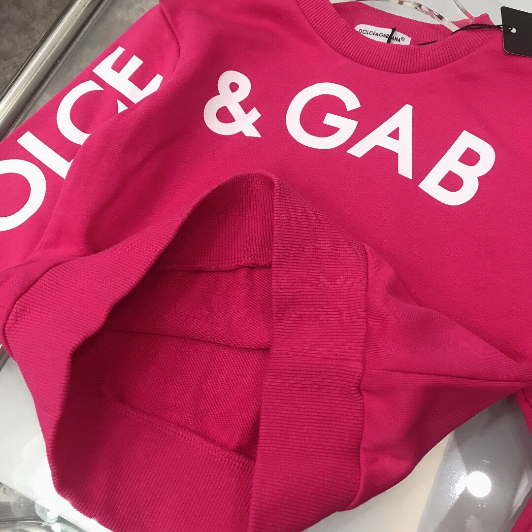 “DOLCE & GABBANA DG Suit: Classic Logo Letter-Printing Cotton Fabric Fashion Series” - 图片 7