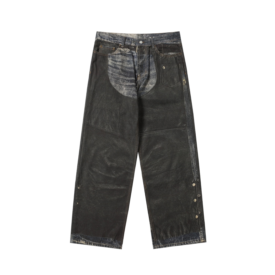 Trendy AC2024ss Jeans for Autumn and Winter in XS, S, M, L Sizes