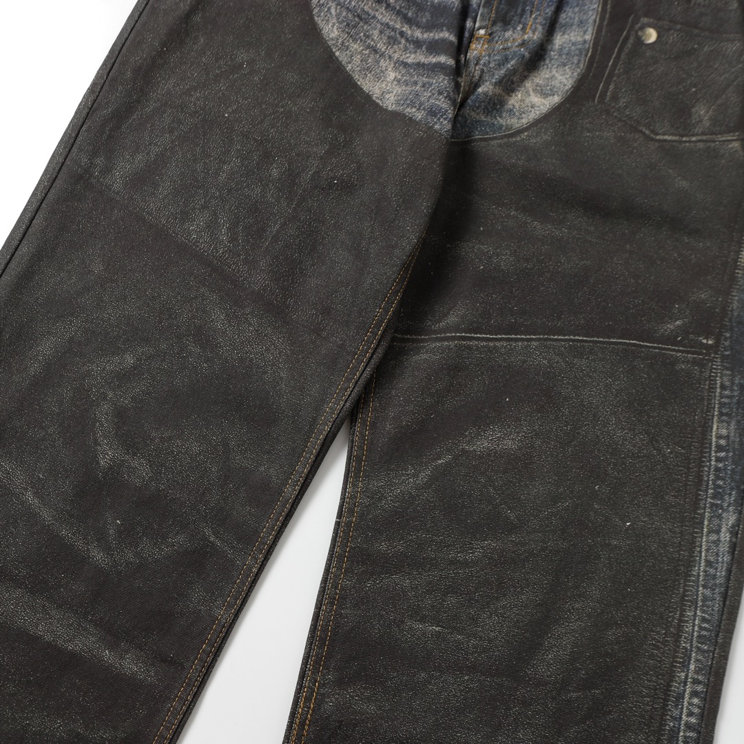 Trendy AC2024ss Jeans for Autumn and Winter in XS, S, M, L Sizes - 图片 4