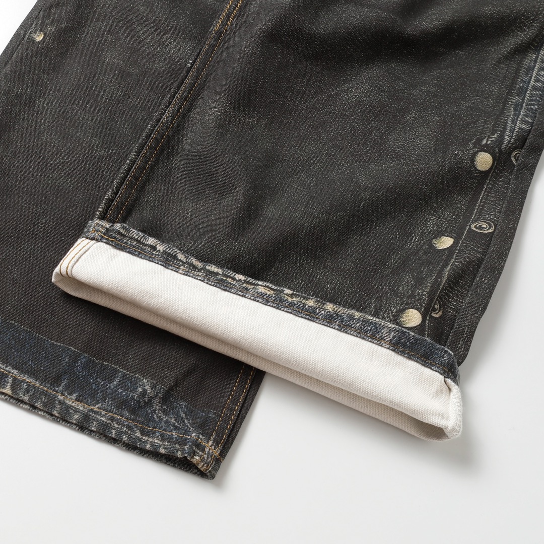 Trendy AC2024ss Jeans for Autumn and Winter in XS, S, M, L Sizes - 图片 5