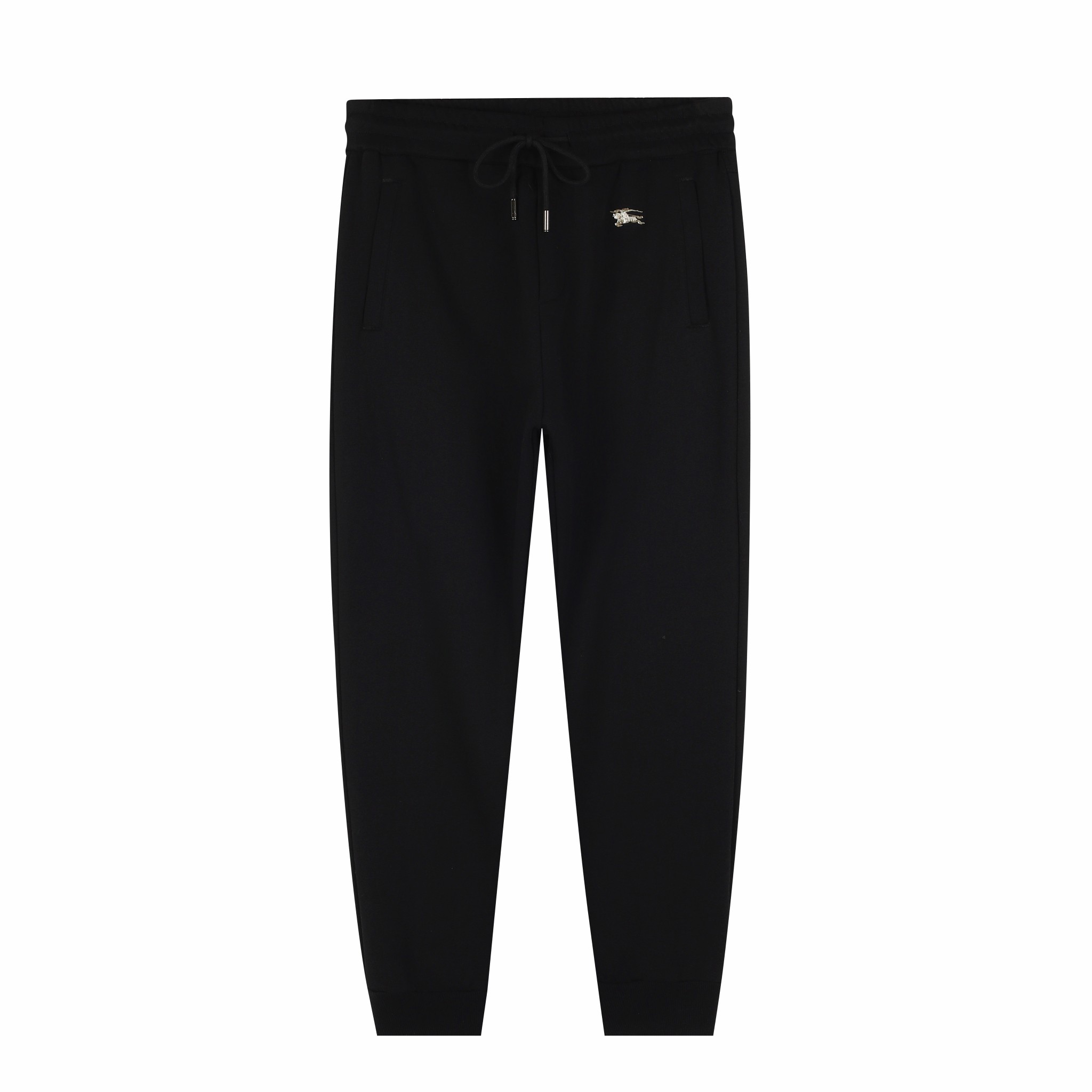 BBR Burberry*2024AW Otoño/Invierno Pantalones largos nuevo estilo, insignia metálica de caballero ecuestre moldeada a m…