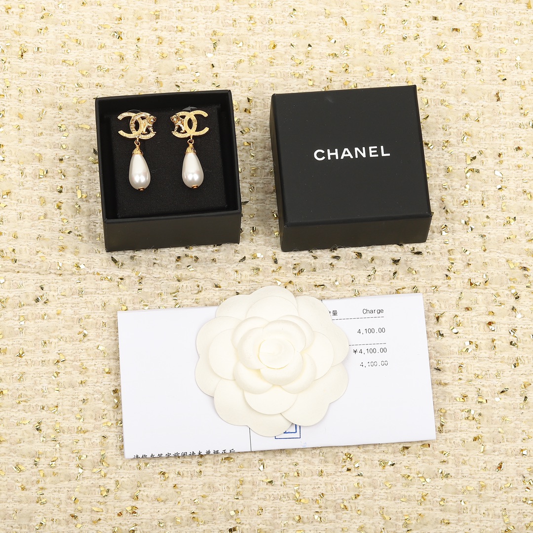 Chanel Joyas Pendiente Vintage