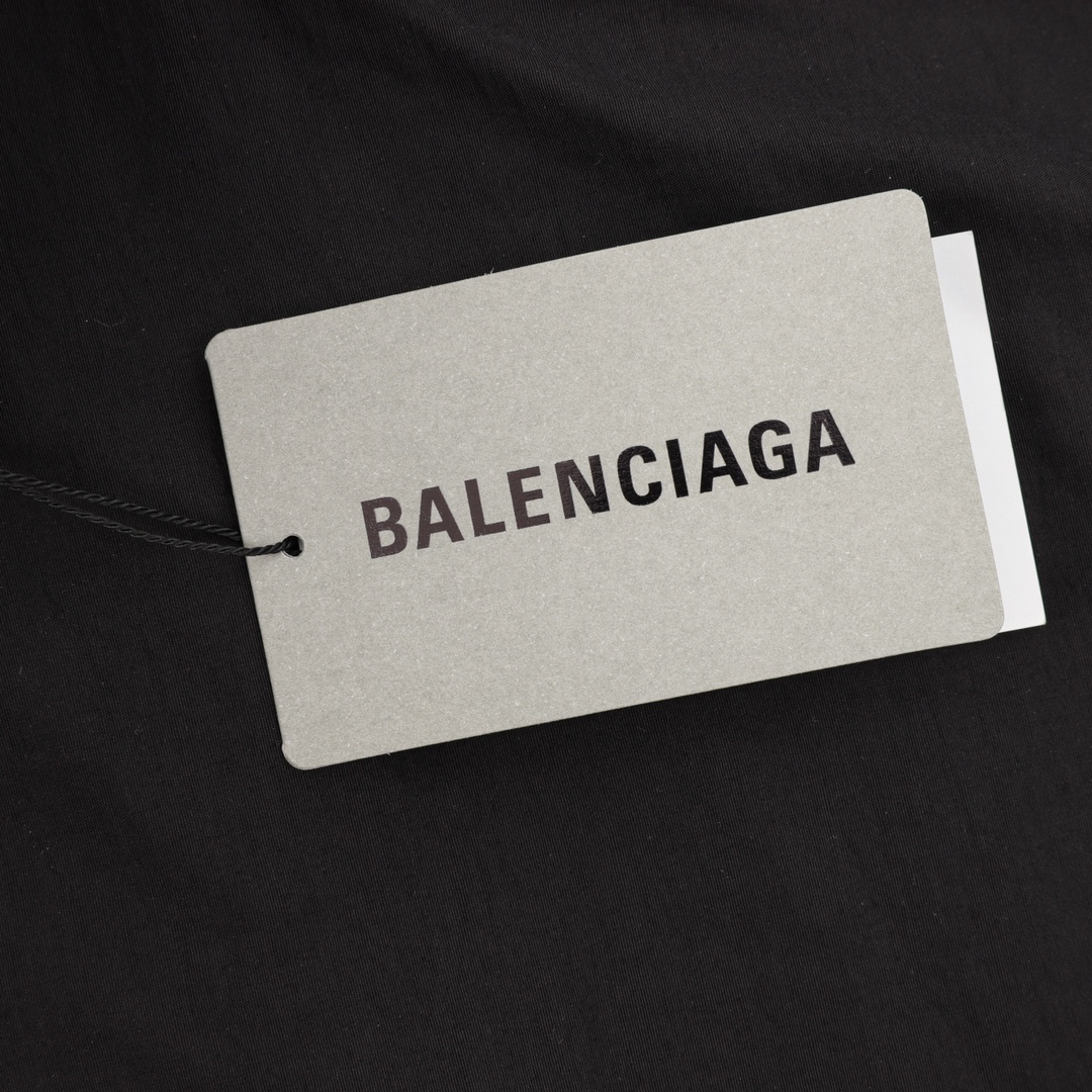 Balenciaga巴黎世家BLCG 黄色胶带立领夹克外套