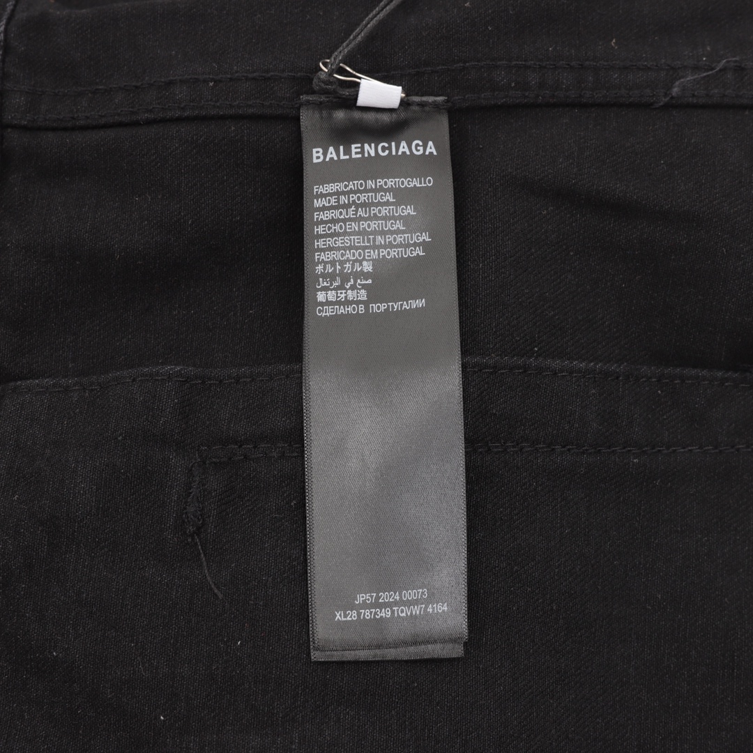 Balenciaga/巴黎世家 手绘涂鸦印花牛仔外套