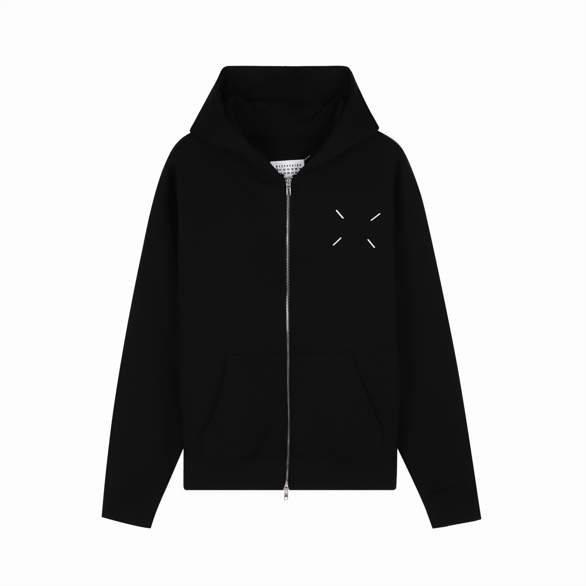 MM6 Margiela 2024AW hooded sweatshirt new style. Signature embroidery on front and back, letter and number print on the…