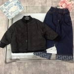 Dior Vêtements Manteaux & Blousons Couleur abricot Noir Imprimé Coton Lambswol Vintage 1 Dior Vêtements Manteaux & Blousons Couleur abricot Noir Imprimé Coton Lambswol Vintage