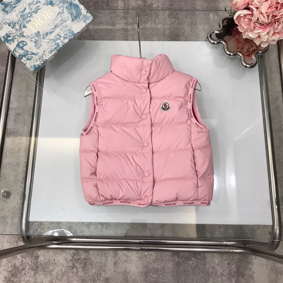 Moncler Abbigliamento Piumino Gilet Comprare on line
 Nero Rosa Bianco Giù d’oca bianca