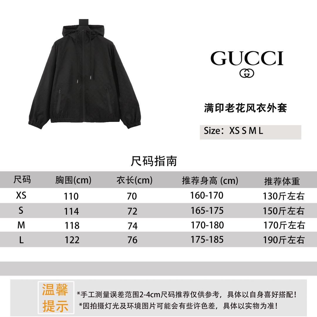 Gucci Clothing Coats & Jackets Windbreaker