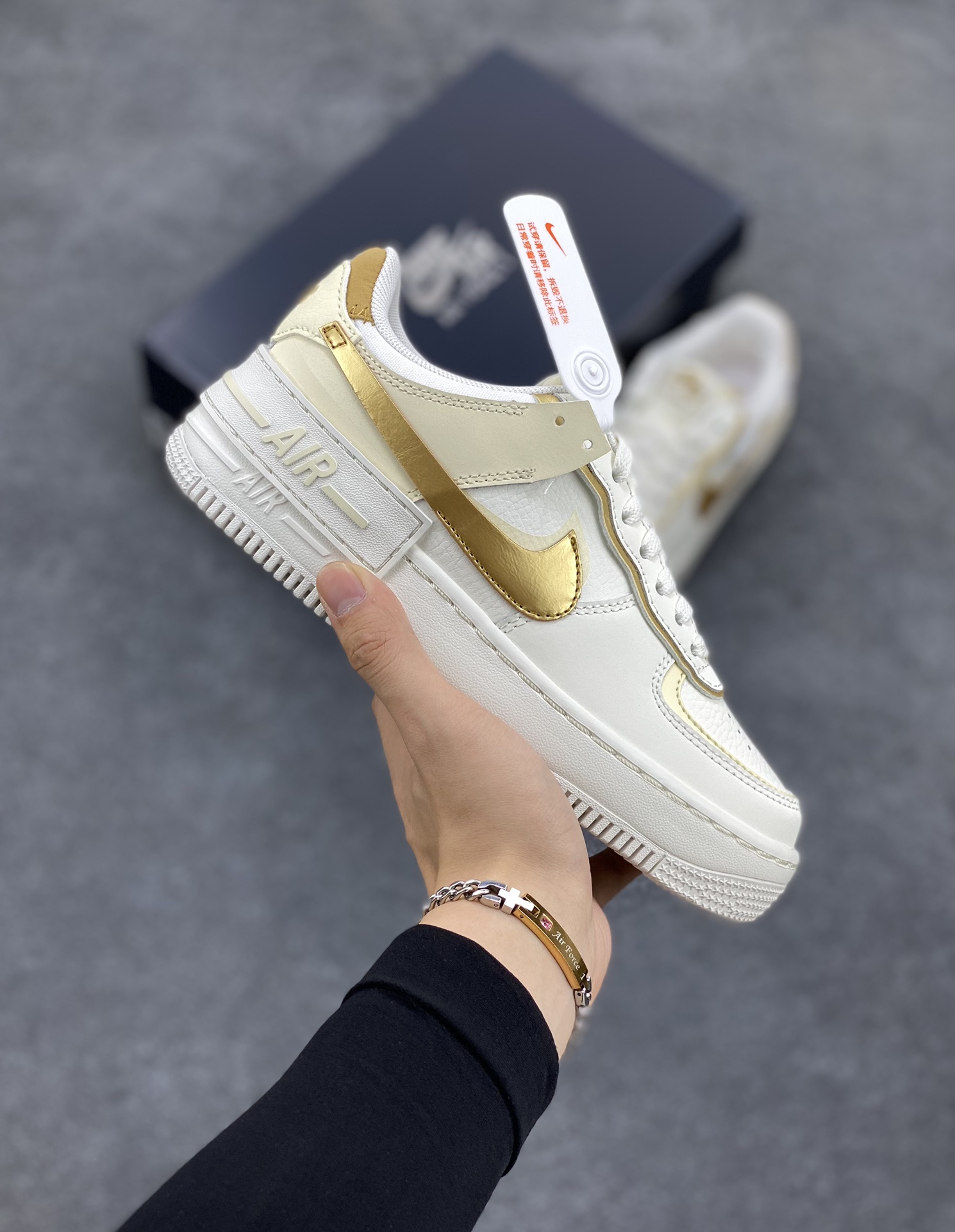 NK Air Force 1 Shadow 轻量增高低帮百搭板鞋\