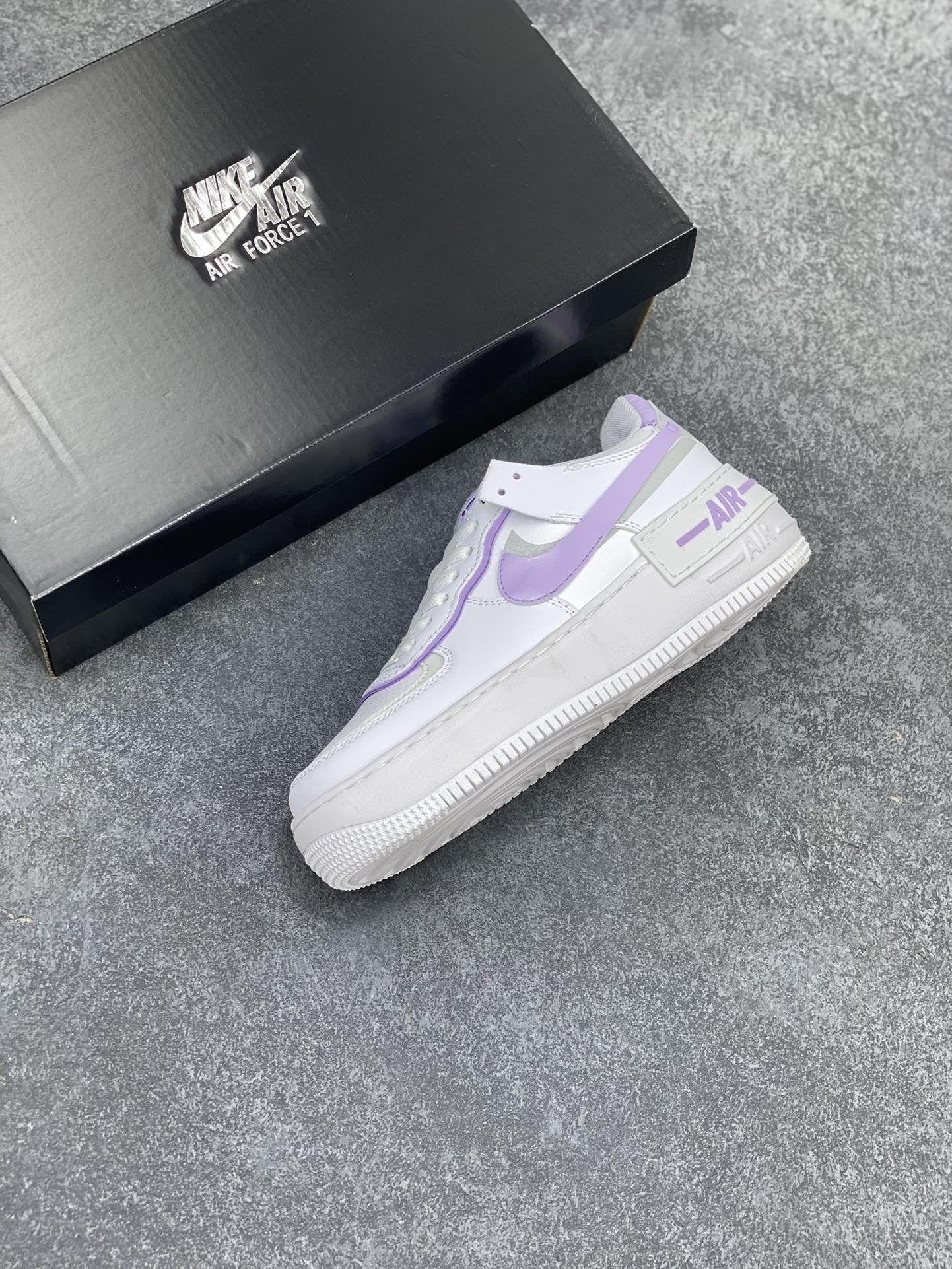 图片[7]-NK Air Force 1 Shadow 轻量增高低帮百搭板鞋\”拼接马卡龙\” 全新少女系解构主义设计双层轻量EVA发泡中底+防滑RB橡胶外圈底鞋底 原楦头原纸板 打造纯正空军版型 专注外贸渠道 全掌内置蜂窝气垫 原盒配件 原厂中底钢印、拉帮完美 货号： FN6335-102 尺码：35.5 36 36.5 37.5 38 38.5 39 40-选品中心