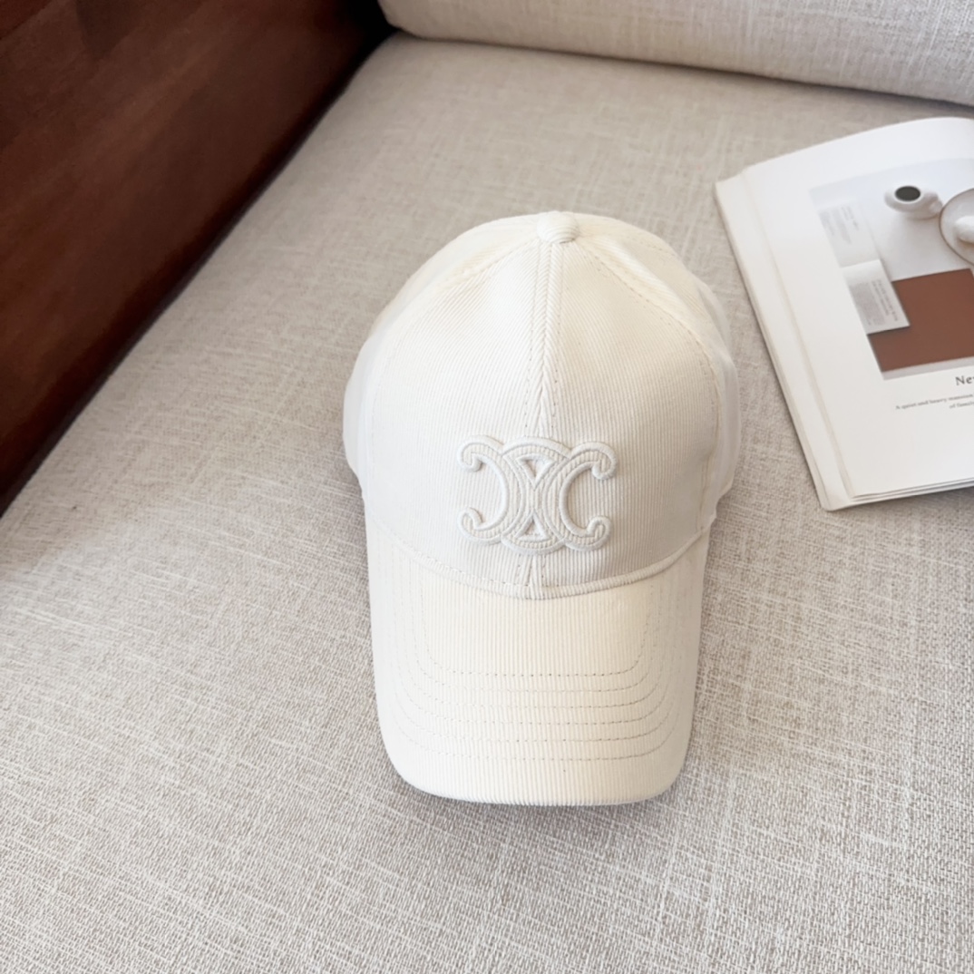 Celine Hats Baseball Cap Embroidery Unisex Fashion