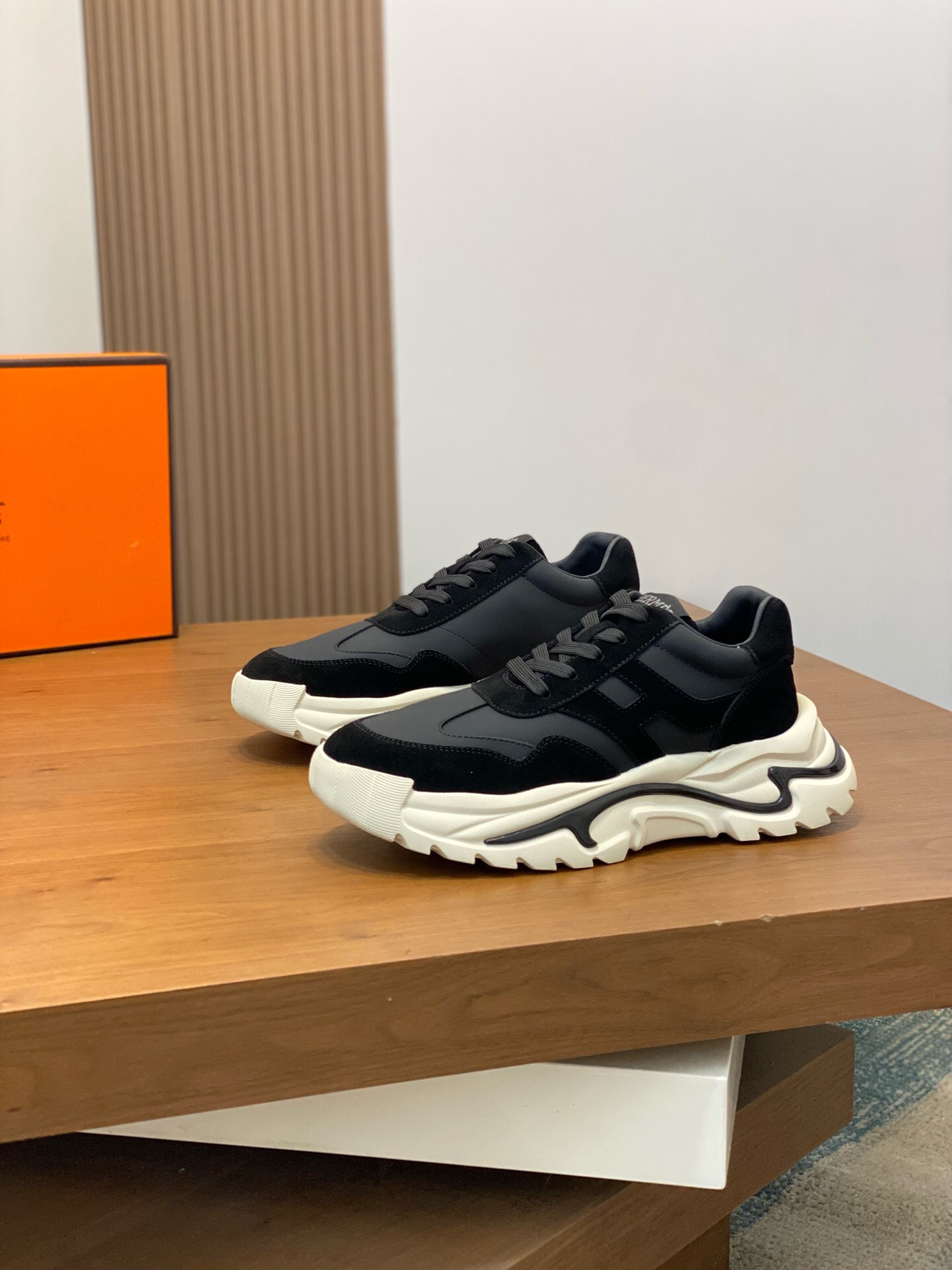 爱马仕 Hermès 高定典藏经典高奢皮鞋男鞋女鞋鞋履高跟鞋 #C6A7AD5E 3