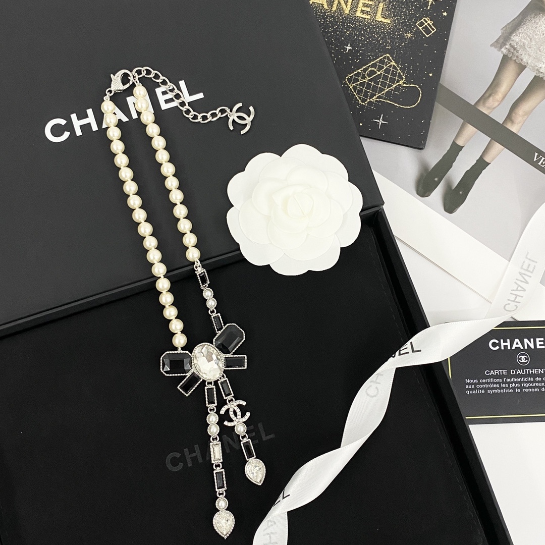 编码N730
🛍香奈儿项链热销款🔥爆上新🆕🆕🆕一致zp🆕,专柜同步
😎CHAN 23 黑白蝴蝶结