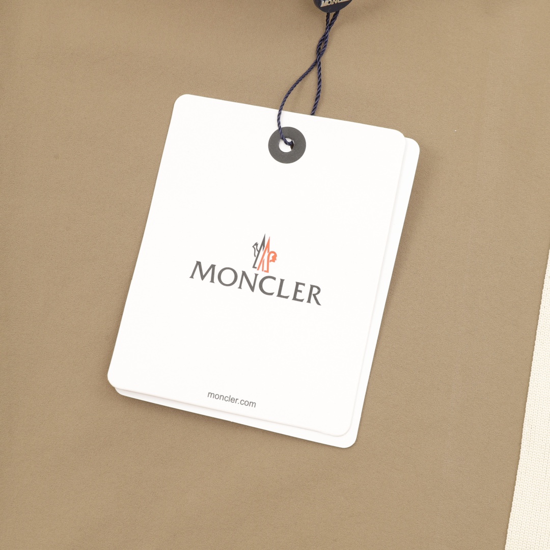 Moncler蒙口 徽标织带徽标长裤 logo徽标刺绣