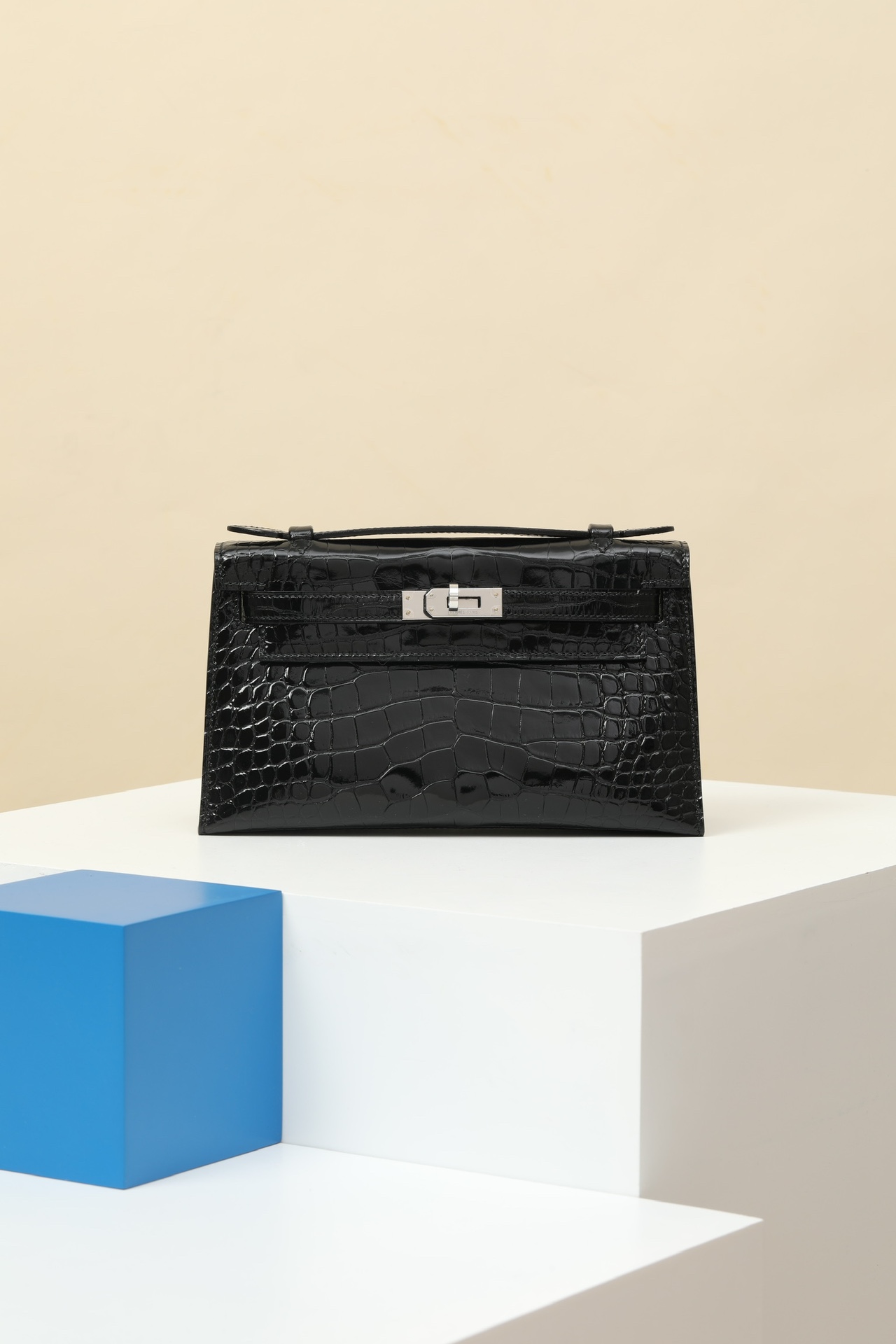 Hermes Kelly Bolsos de mano Bolsos cruzados y bandoleras Negro Mini