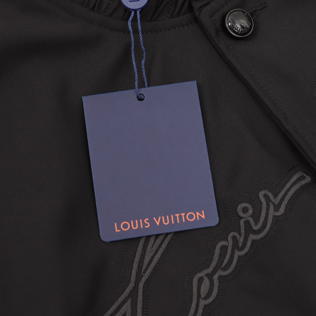 Louis Vuitton/路易威登 菲董刺绣廓形棒球飞行夹克