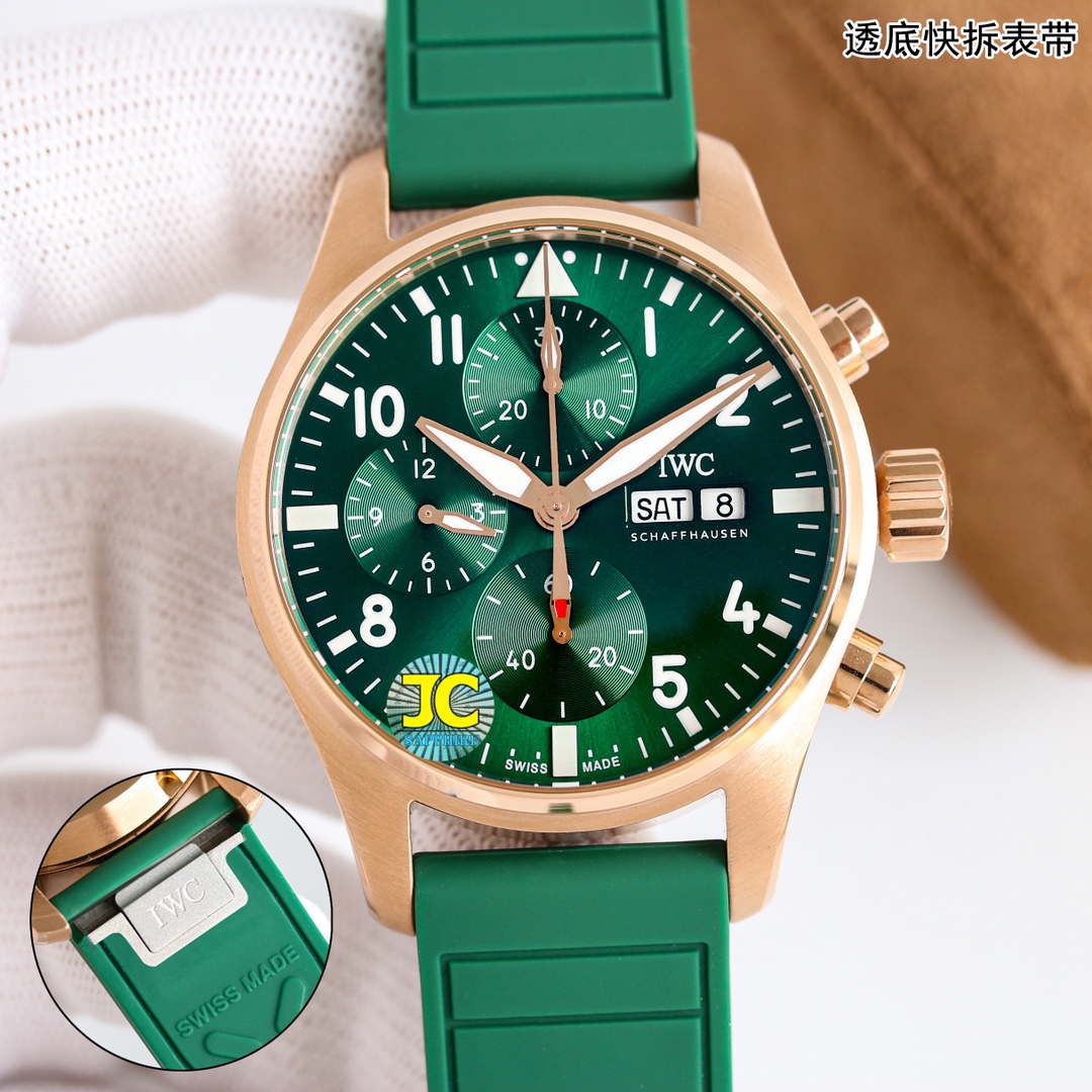 [IWC Watches]TW New ProductsRed, gold and green plates are beautiful IWC I