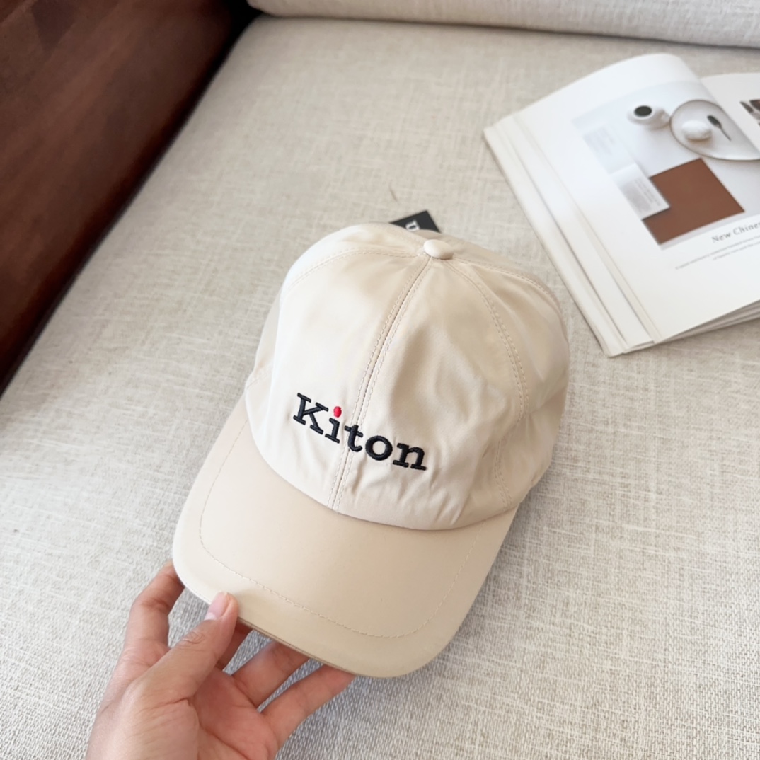 💰78 Kiton’s new, high-quality baseball cap, big synchronous, perfect match - 图片 5