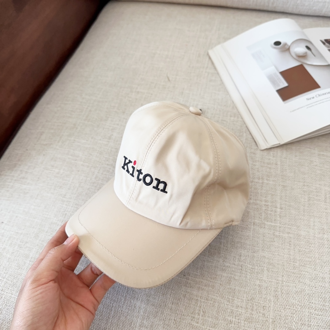 💰78 Kiton’s new, high-quality baseball cap, big synchronous, perfect match - 图片 6