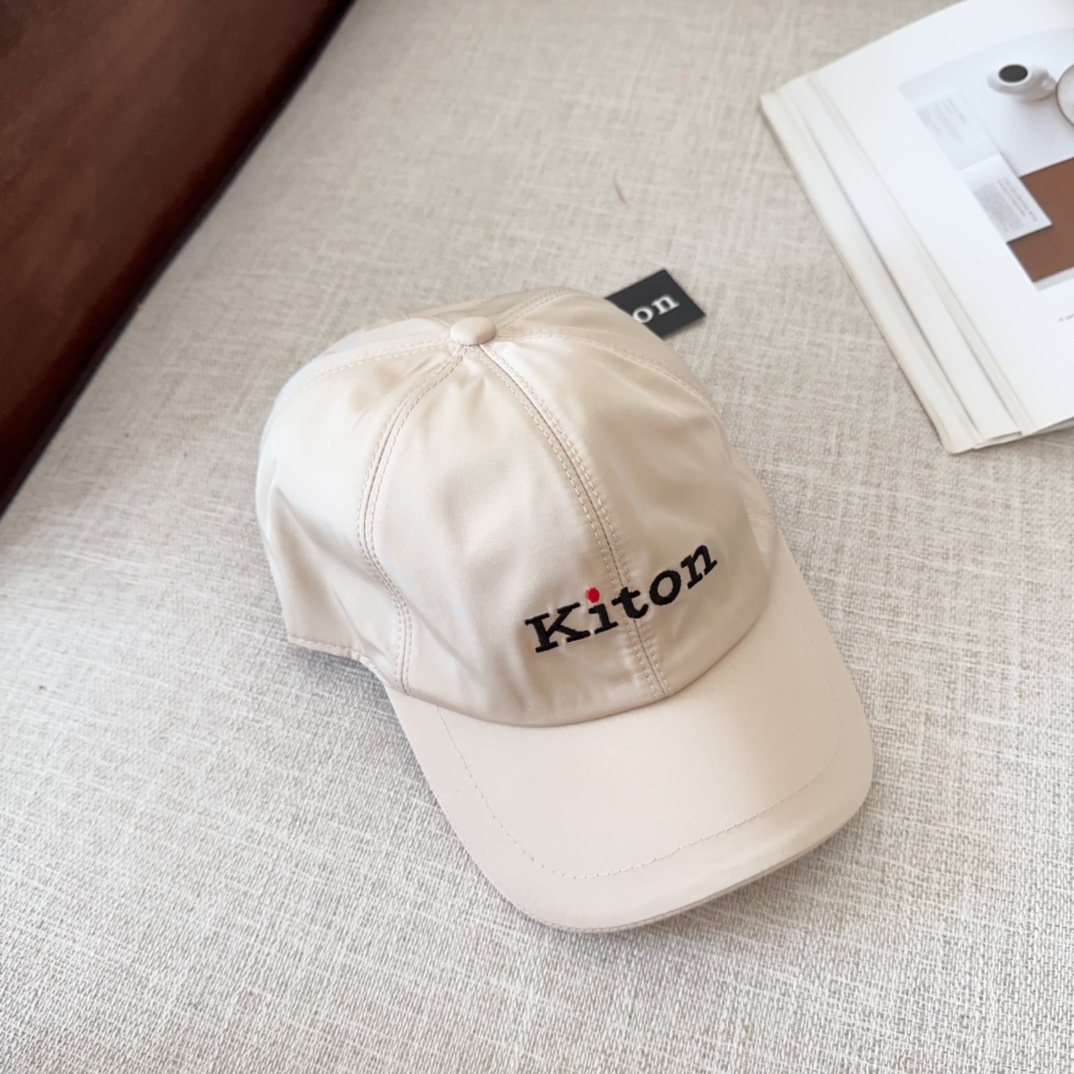 💰78 Kiton’s new, high-quality baseball cap, big synchronous, perfect match - 图片 8