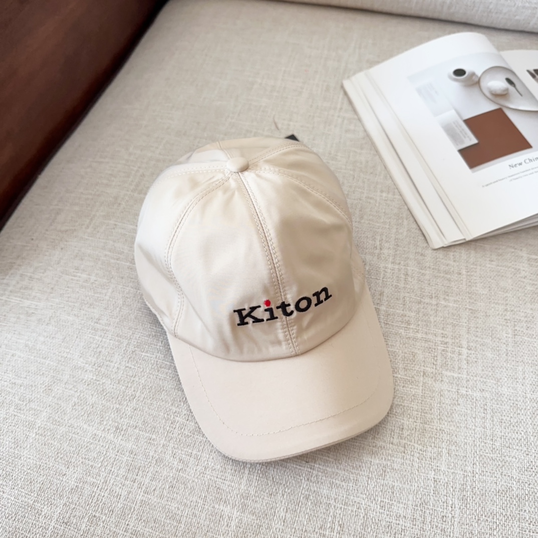 💰78 Kiton’s new, high-quality baseball cap, big synchronous, perfect match - 图片 3