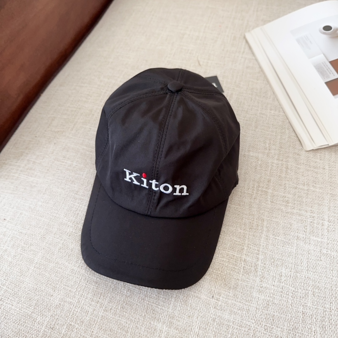 💰78 Kiton’s new, high-quality baseball cap, big synchronous, perfect match - 图片 5