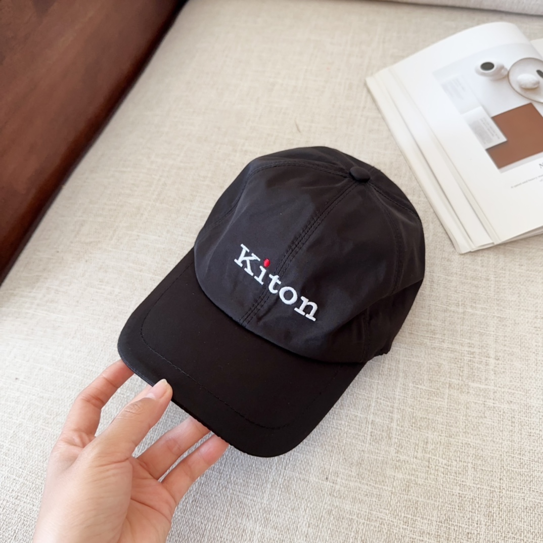 💰78 Kiton’s new, high-quality baseball cap, big synchronous, perfect match - 图片 7