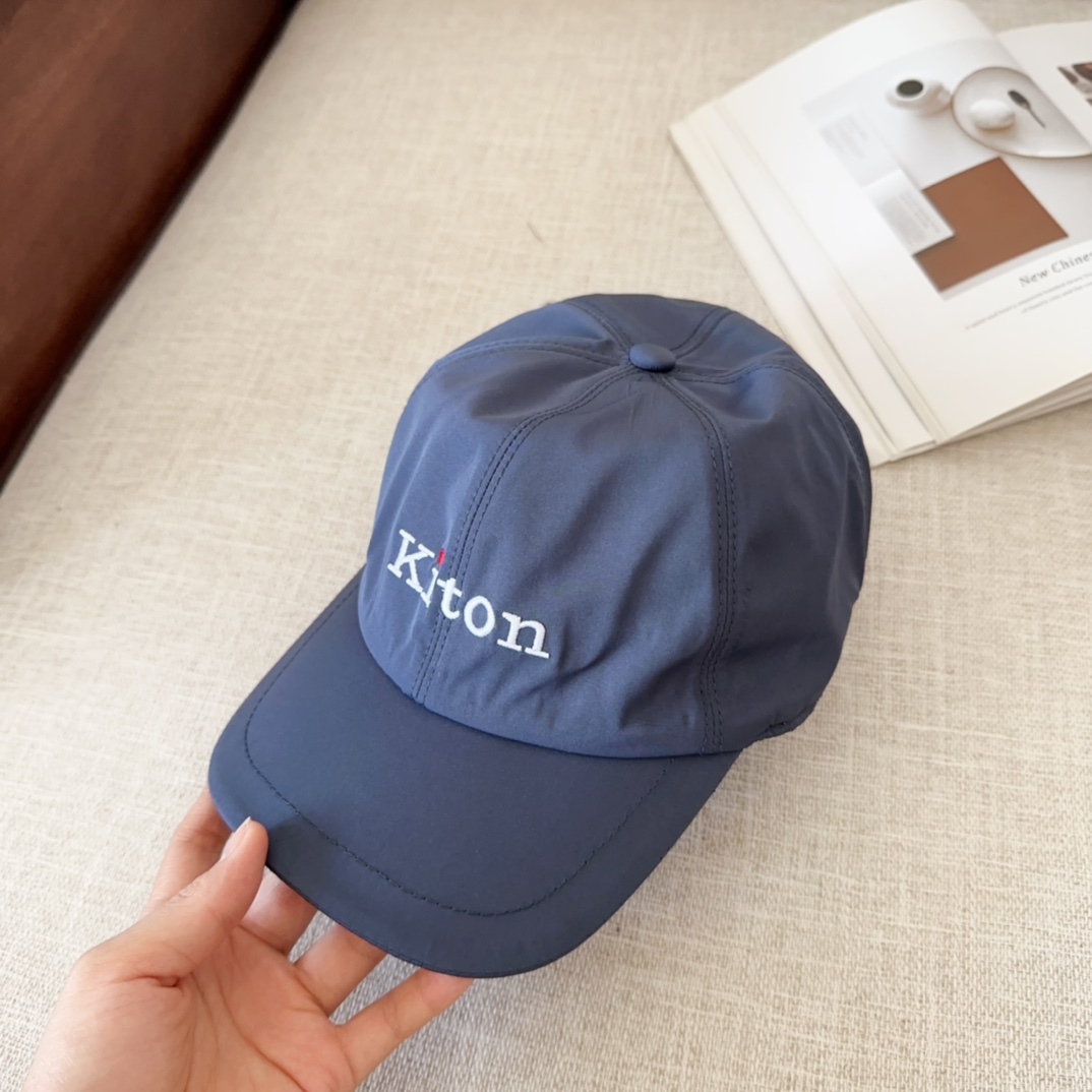 💰78 Kiton’s new, high-quality baseball cap, big synchronous, perfect match - 图片 7