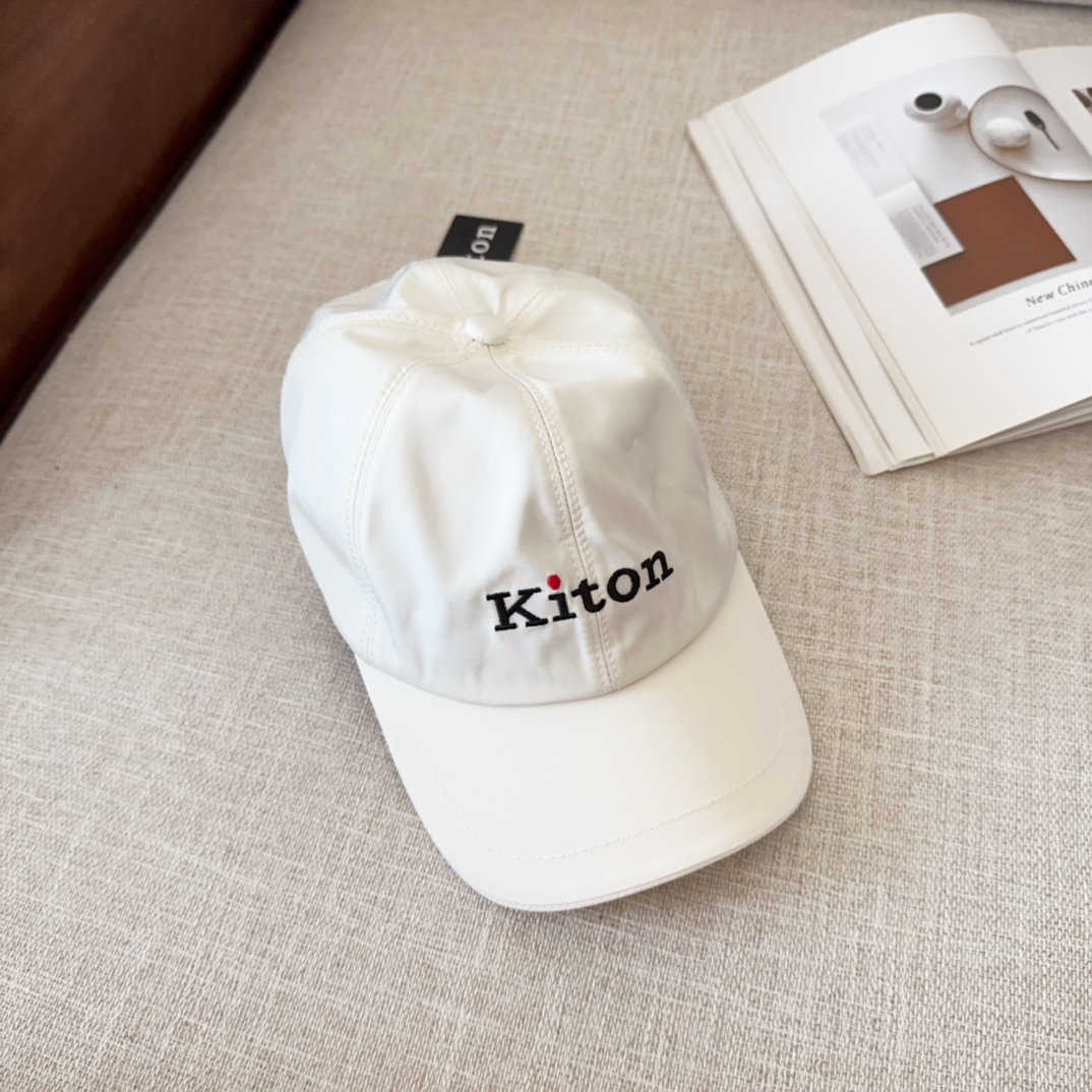 💰78 Kiton’s new, high-quality baseball cap, big synchronous, perfect match - 图片 8