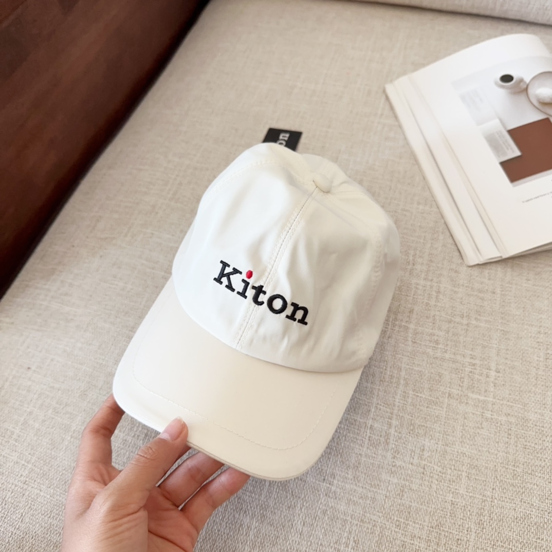 💰78 Kiton’s new, high-quality baseball cap, big synchronous, perfect match - 图片 7