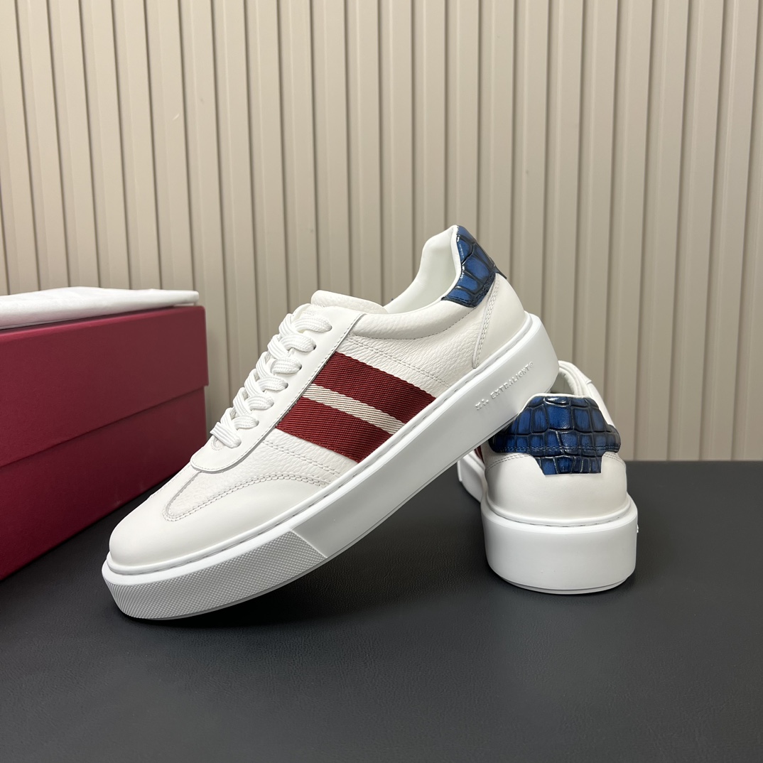 Bally Shoe Collection crafted with premium materials and signature 7