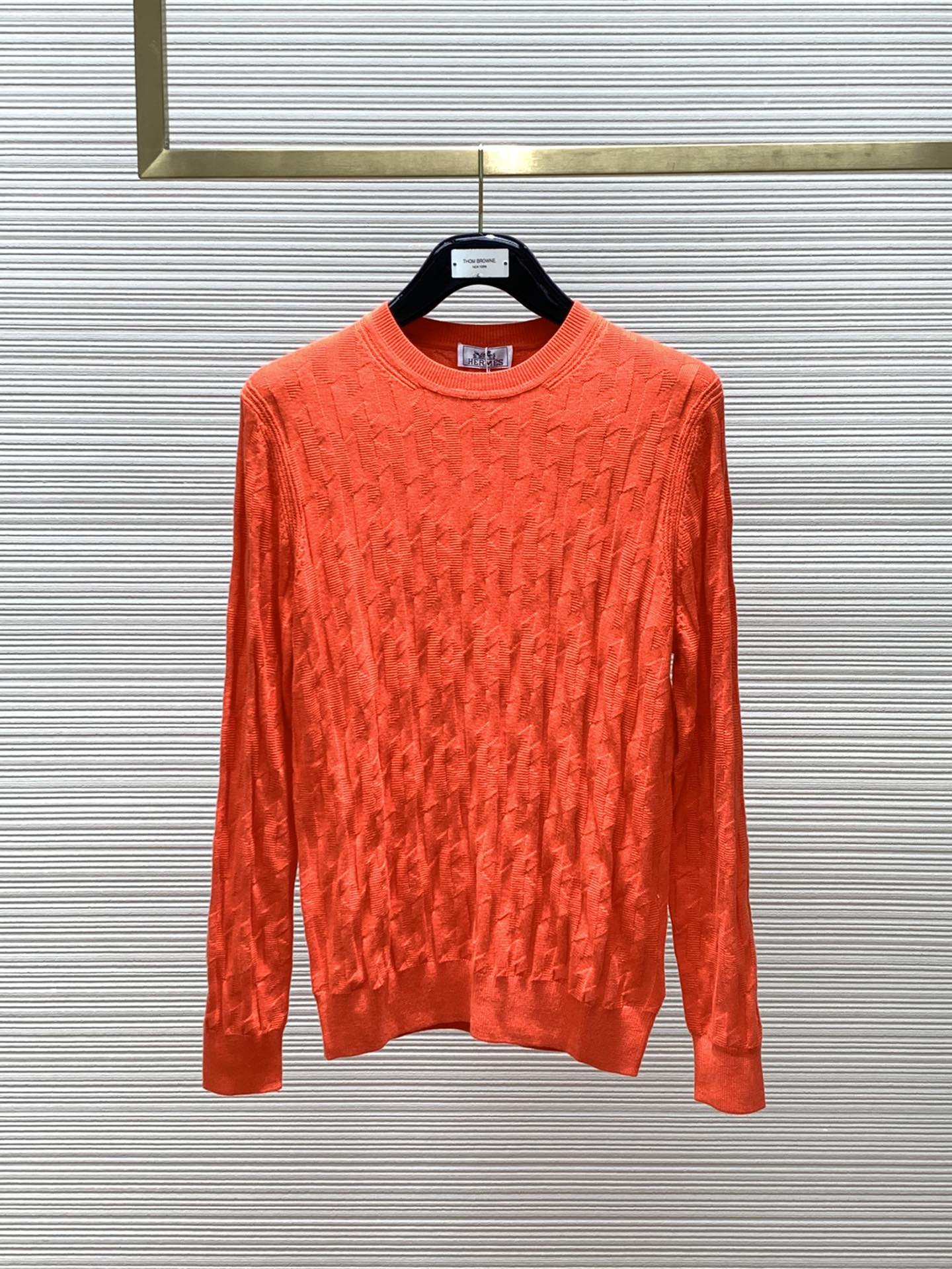 Hermes Kleding Trui Sweatshirts Breien Herfstcollectie Fashion Lange mouw