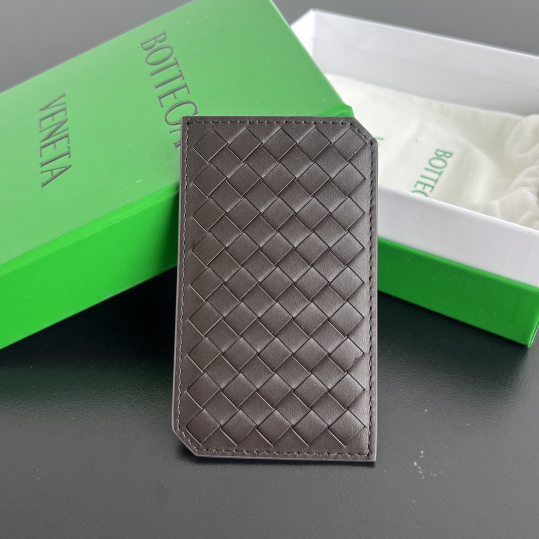 Wallet Card pack Weave Calfskin Cowhide