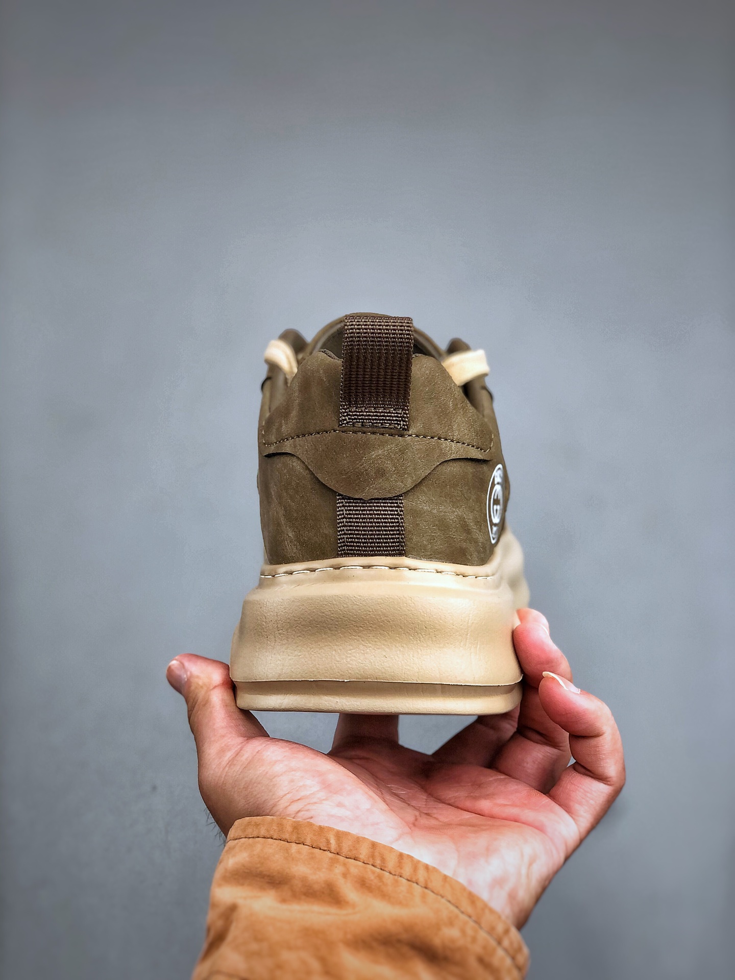 Gucci 轻奢单品 广东品质原厂 高奢古驰Gucci Screener GG High-Top Sneaker休闲潮鞋系列