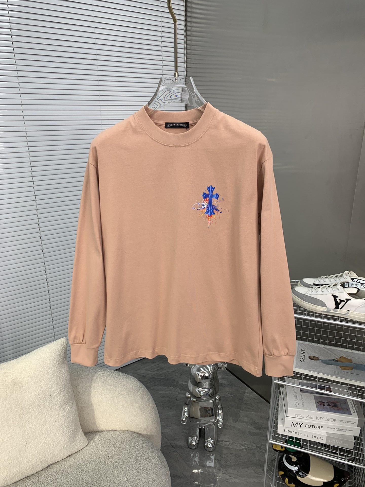 Chrome Hearts Clothing T-Shirt Men Fall Collection Long Sleeve