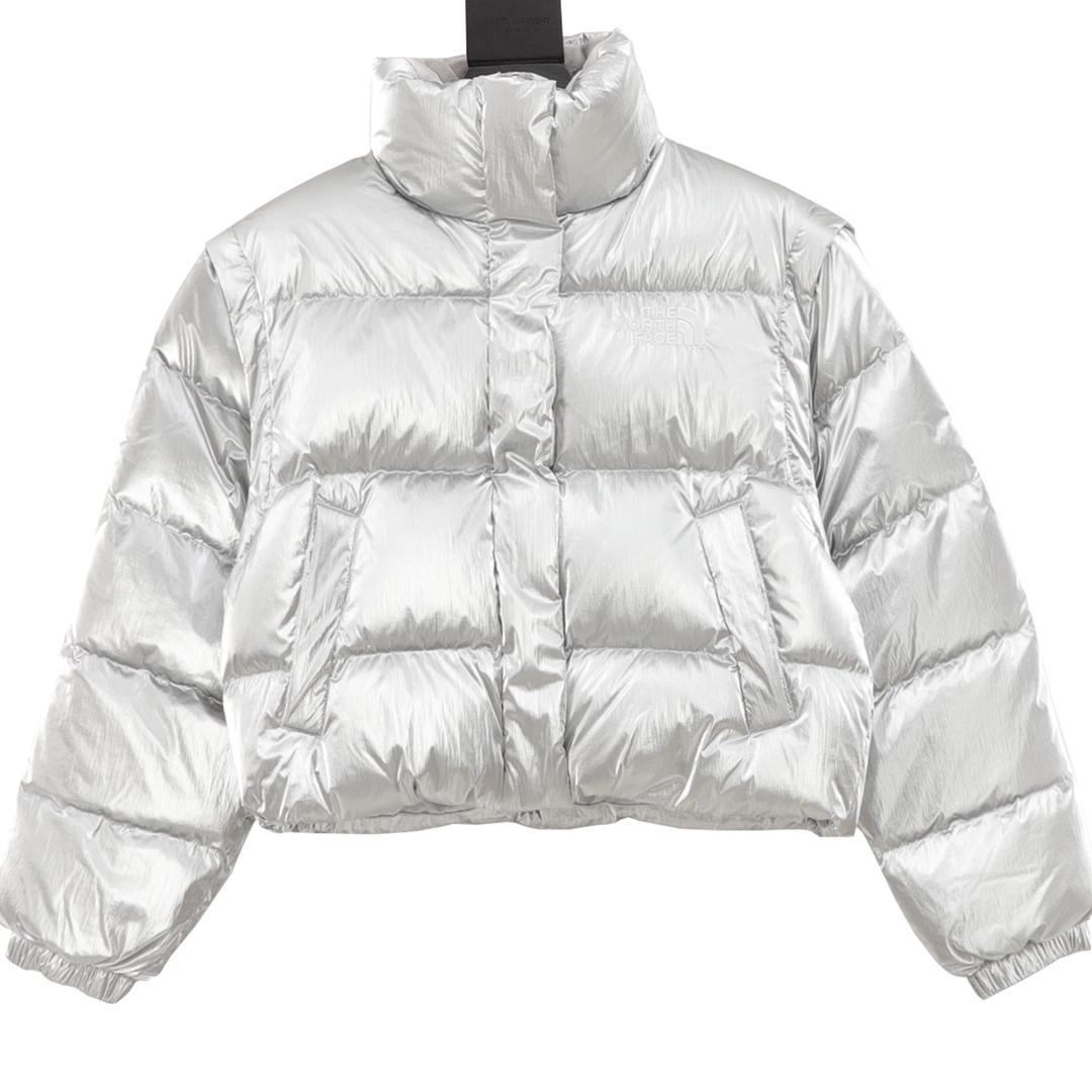 THE NORTH FACE TNF 北面 22SS 86 Chaqueta de plumón corta, dos en uno, con mangas desmontables. Nueva generación 86L#. Tej…