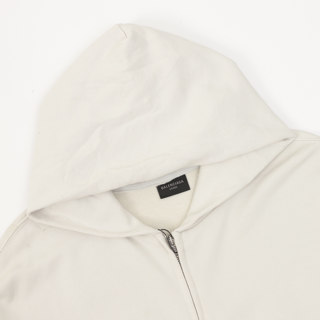 Balenciaga/巴黎世家 东京铁塔印花拉链外套