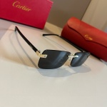 【Cartier】 ¥CARTIE* Cartier Privileged sunglasses metal material PC temples with ten frameless ultra-light electroplating technology and exquisite temperament! The new model has just arrived on the official website original version is super high quality, super high-end luxury symbolic color 1 【Cartier】 ¥CARTIE* Cartier Privileged sunglasses metal material PC temples with ten frameless ultra-light electroplating technology and exquisite temperament! The new model has just arrived on the official website original version is super high quality, super high-end luxury symbolic color