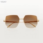 【Cartier】‼ ️ Official website picture Cartier-Cartier official website original model CT0327S Size: 58-door 15-140 Men and women style Not to be picky about face shape Comfortable wearing Simple and elegant Fashionable and casual 👌👃 Sunglasses Original single quality 1 【Cartier】‼ ️ Official website picture Cartier-Cartier official website original model CT0327S Size: 58-door 15-140 Men and women style Not to be picky about face shape Comfortable wearing Simple and elegant Fashionable and casual 👌👃 Sunglasses Original single quality