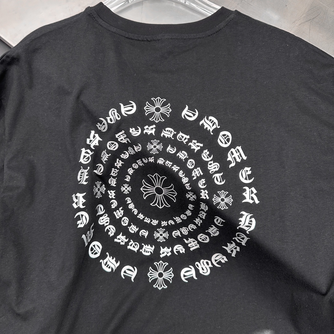 克罗心✝️｜新款长袖t恤，纯棉面料柔软修身，连帽版型运动休闲，胸前后背经典胶印logo设计，尺码Sml 