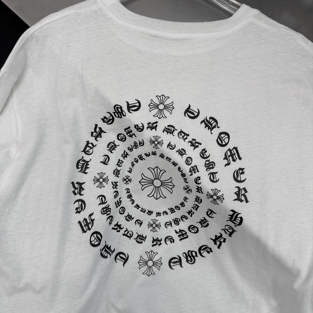 克罗心✝️｜新款长袖t恤，纯棉面料柔软修身，连帽版型运动休闲，胸前后背经典胶印logo设计，尺码Sml 