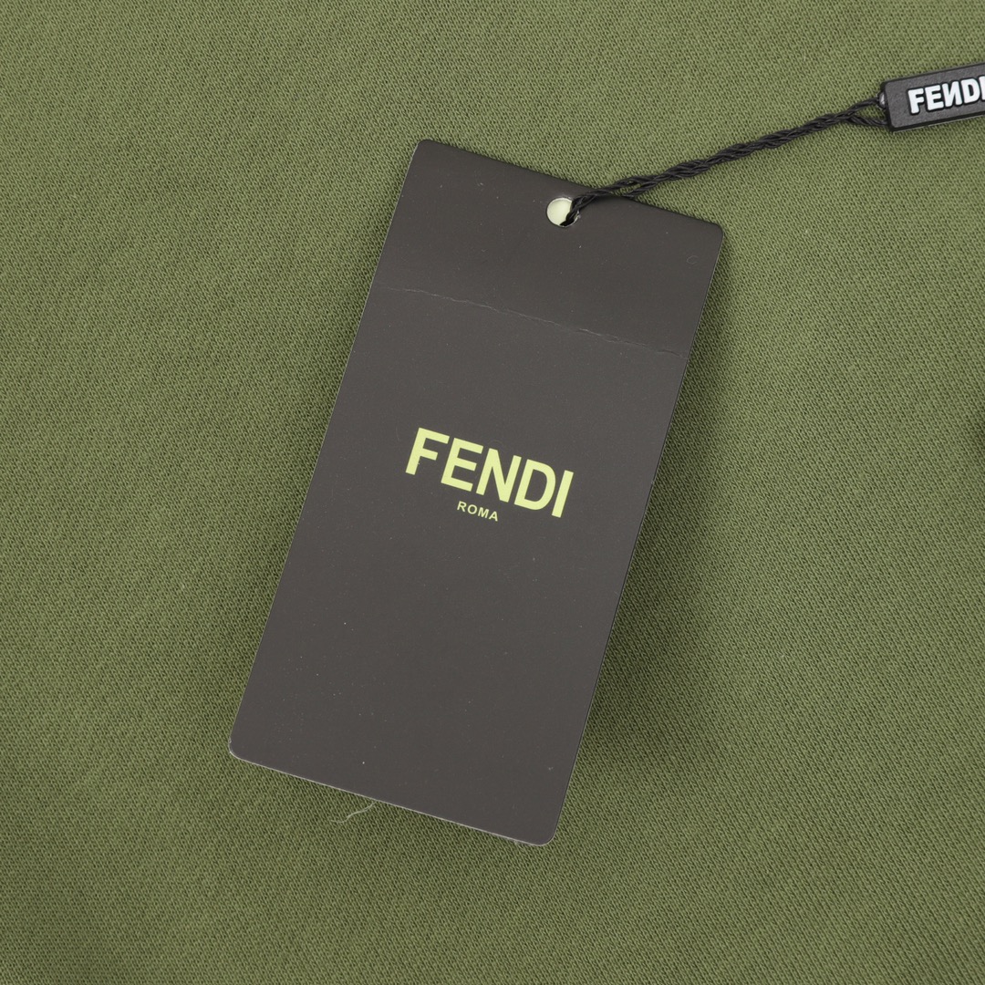 Fendi/芬迪 经典手臂拼接眼睛小怪兽圆领卫衣