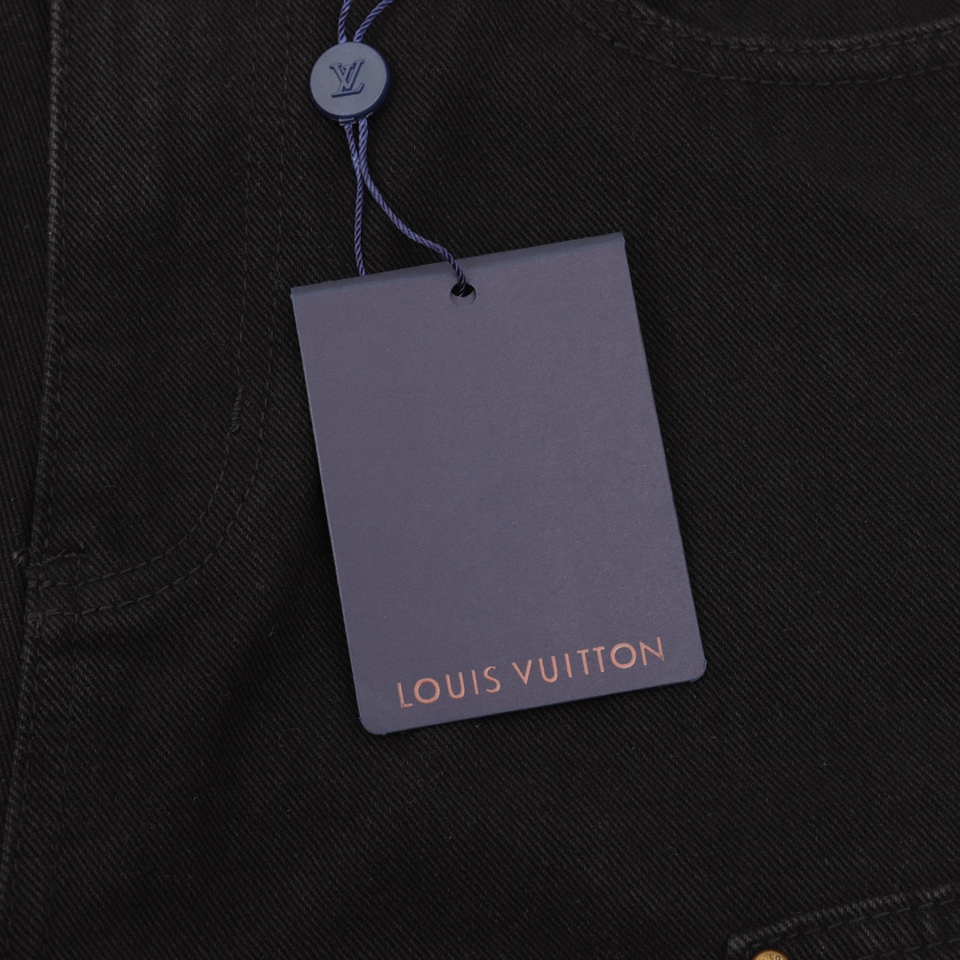 Louis Vuitton /路易威登 压纹老花工装牛仔长裤