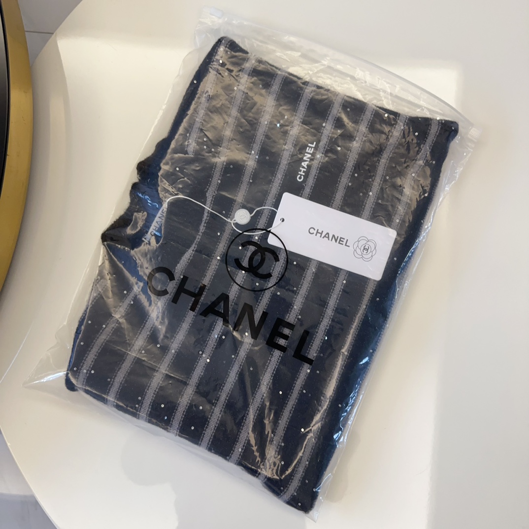 chanel chanel, knitted broad-legged pants, sweater suit (original + original + bag) 100-150 yards - 图片 9